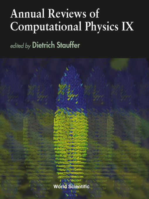 Upplýsingar um Annual Reviews of Computational Physics Ix eftir Dietrich Stauffer - Biðlisti